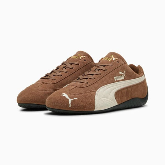 PUMA  ユニセックス スピードキャット OG スニーカー（Haute Coffee-Frosted Ivory）