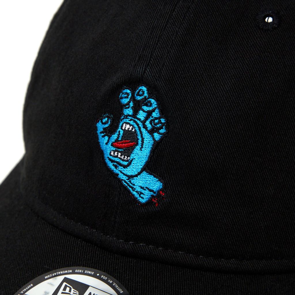 NEW ERA 9THIRTY SANTA CRUZ スクリーミングハンド ミニロゴ ブラック