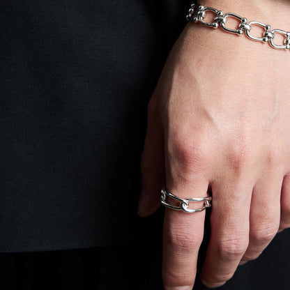 XOLO JEWELRY Bold Chain Ring