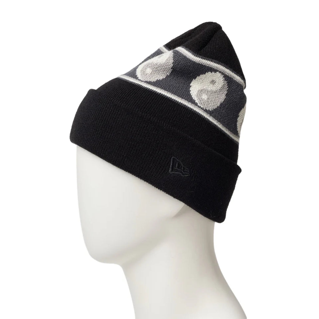 NEW ERA ベーシック カフニット モチーフ ブラック 14670071