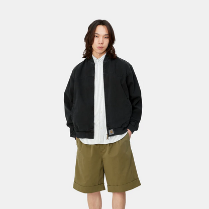 CARHARTT WIP OG SANTA FE BOMBER - Black (stone dyed)
