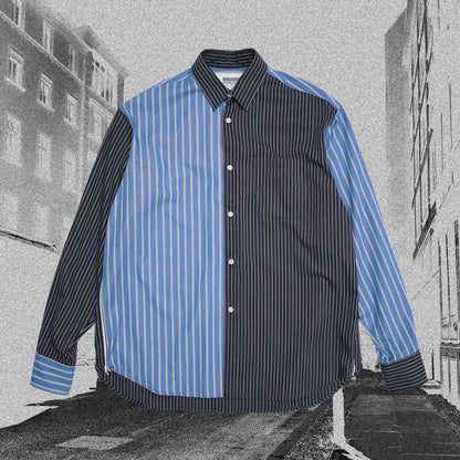 HOMBRE NINO CRAZY PATTERN VENTILATION SHIRT