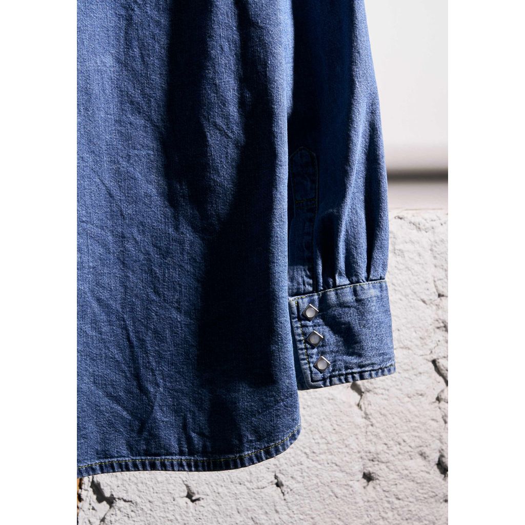 MASSES DENIM SHIRT H.WASH