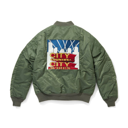 CITY COUNTRY CITY x AVIREX_MA-1