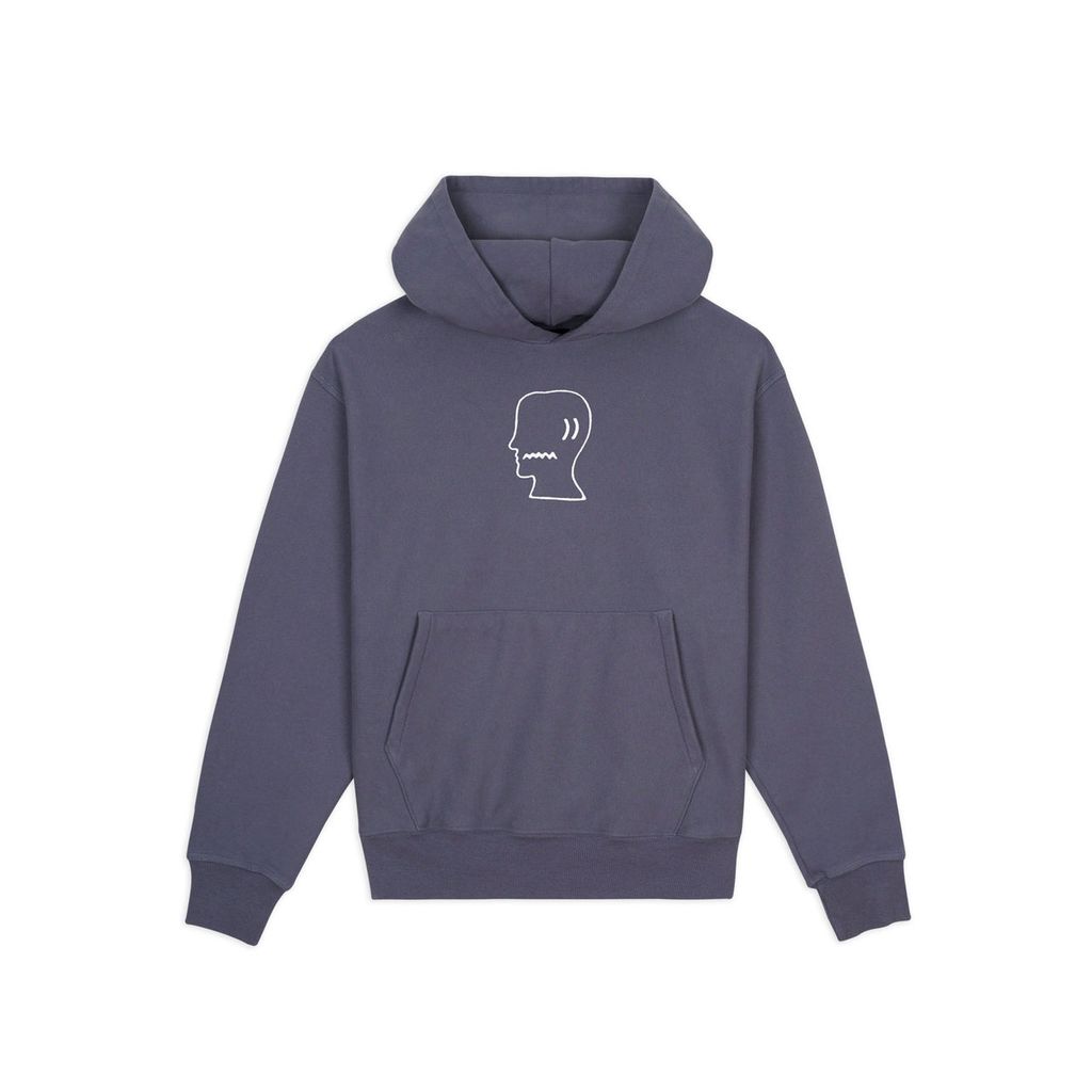 BRAIN DEAD  Logohead Hoodie