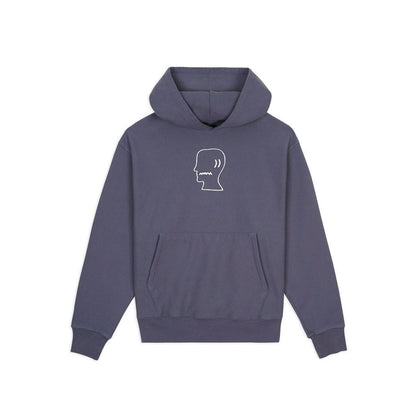 BRAIN DEAD  Logohead Hoodie