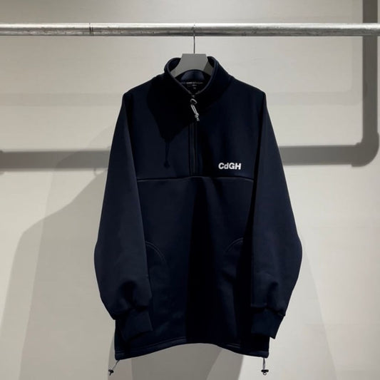 COMME des GARCONS HOMME CdGH エステル裏毛 プルオーバー（NAVY）