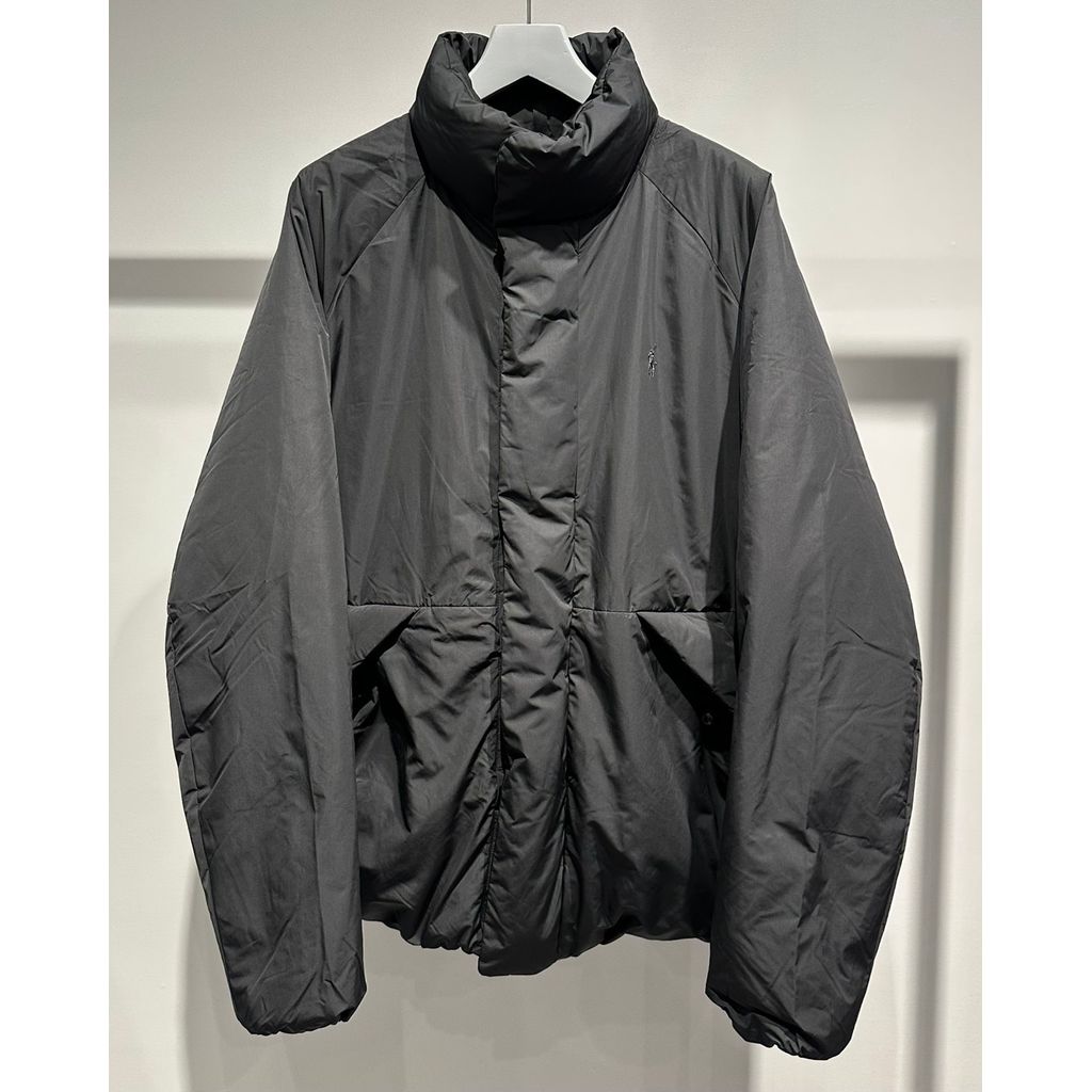 POLO RALPH LAUREN モックネック ダウン ジャケット（BLACK）