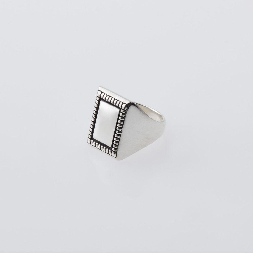 XOLO JEWELRY Square Mirror Ring
