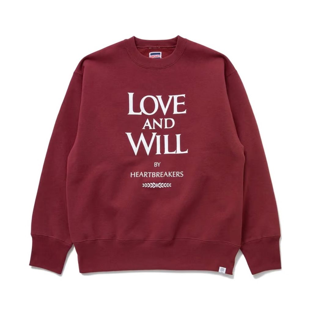 BEDWIN & THE HEARTBREAKERS L/S PRINTED C-NECK SWEAT "MAY"