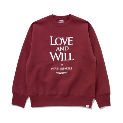 BEDWIN & THE HEARTBREAKERS L/S PRINTED C-NECK SWEAT "MAY"