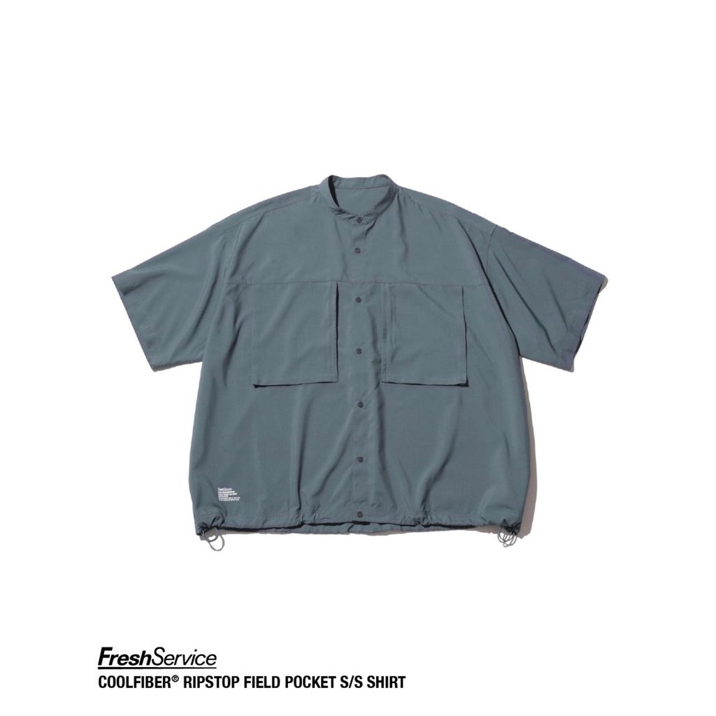 FreshService "COOLFIBER® RIPSTOP FIELD POCKET S/S SHIRT"