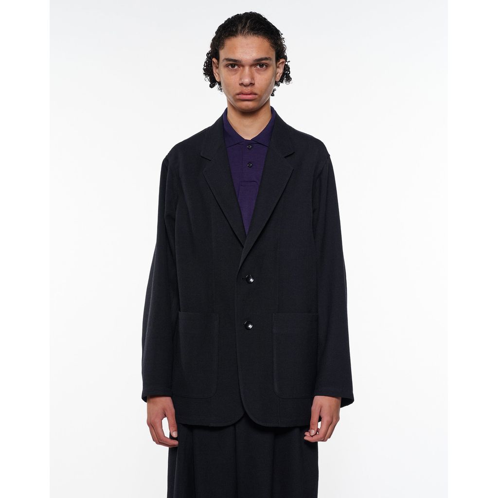 marka  Tumbled Wool Serge Stroll Around Jacket