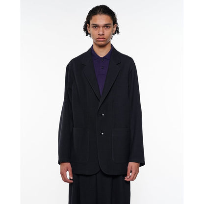 marka  Tumbled Wool Serge Stroll Around Jacket