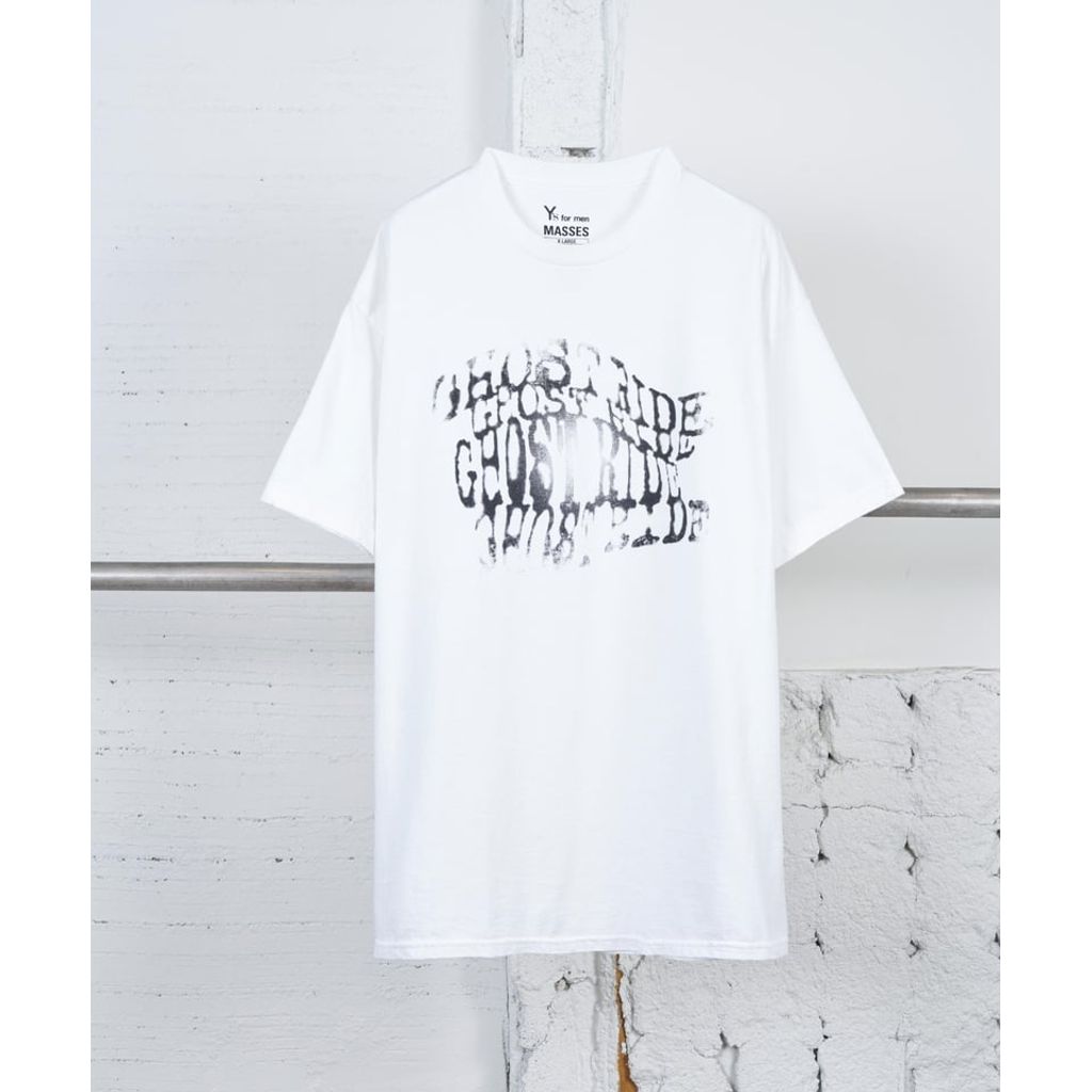 Y's for men × masses ROUND BODY SHORT SLV B / GHOST RIDE