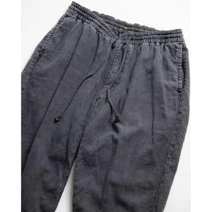 ANACHRONORM PIGMENT DYED LINEN TAPERED EASY PANTS