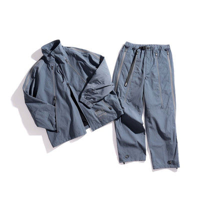 POLIQUANT WILDTHINGS | POLIQUANT THE SWCS ADJUSTABLE ZIPPERED TRACK PANTS