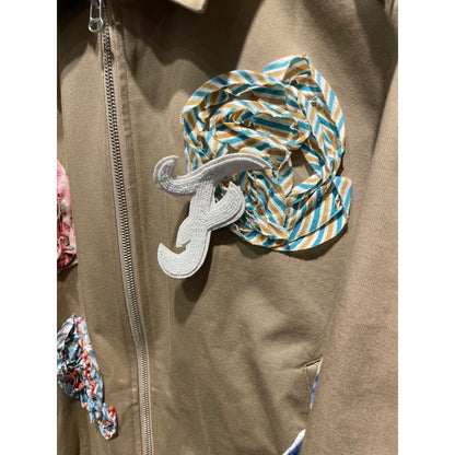 FAF Block Print Flower Jacket