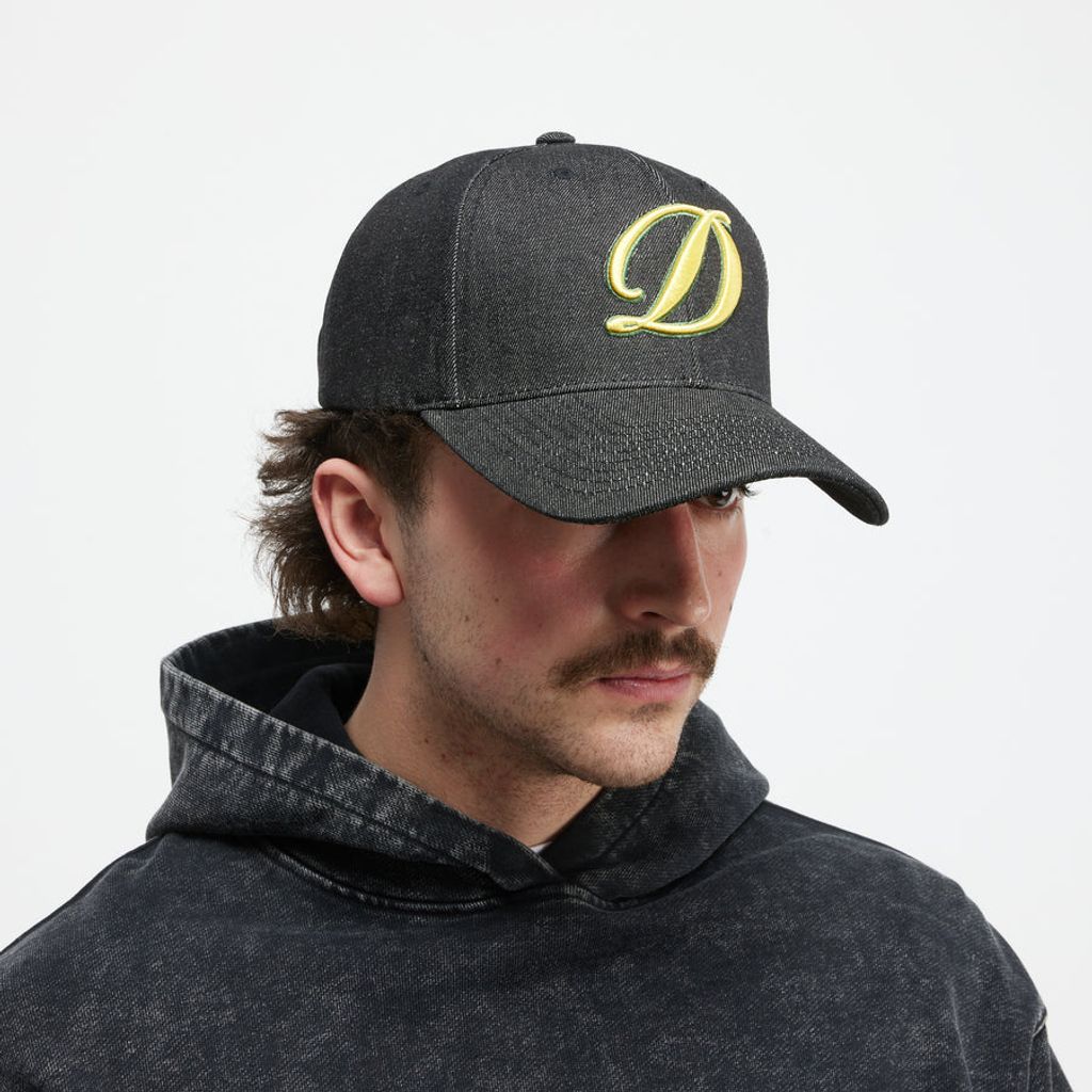 Dime  Cursive D Full Fit Cap