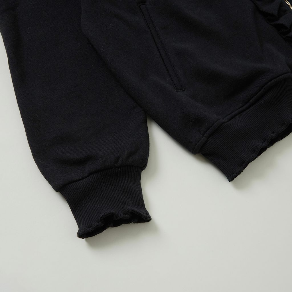 NICK GEAR Frill Zip up sweat