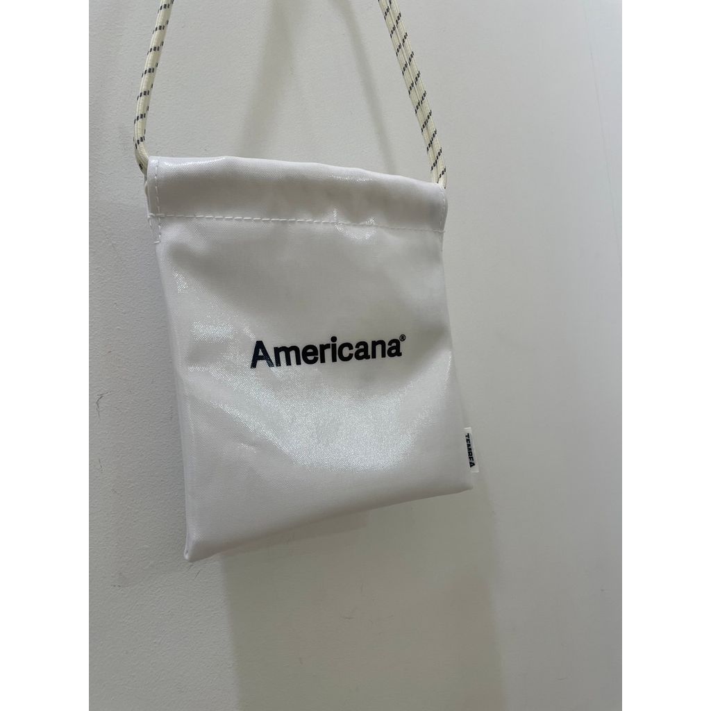 Americana TEMBEA PVCコーティング 巾着バッグ