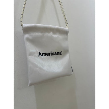 Americana TEMBEA PVCコーティング 巾着バッグ