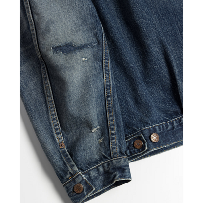 ANACHRONORM CONTEXT-005 FRONT TUCK DENIM JACKET(26 REMAKE)