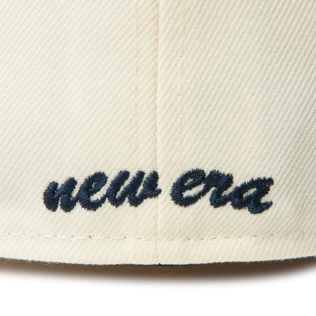 NEW ERA  59FIFTY ソフトバックラム Powered by GORO NAKATSUGAWA(min-nano) クローム ネイビーバイザー