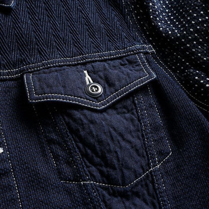 FDMTL PATCHWORK RD JACKET RINSE