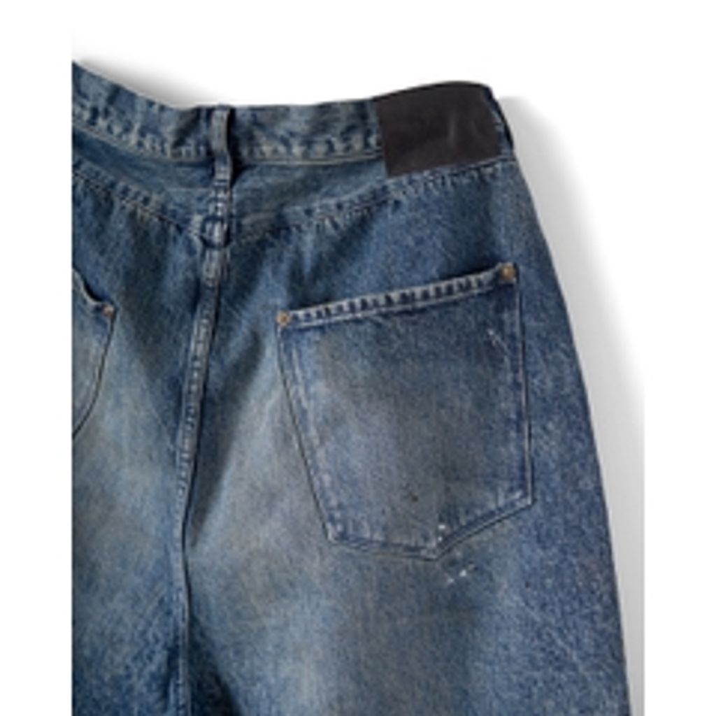 refomed FRESH MAN DENIM WIDE PANTS "PAINT"