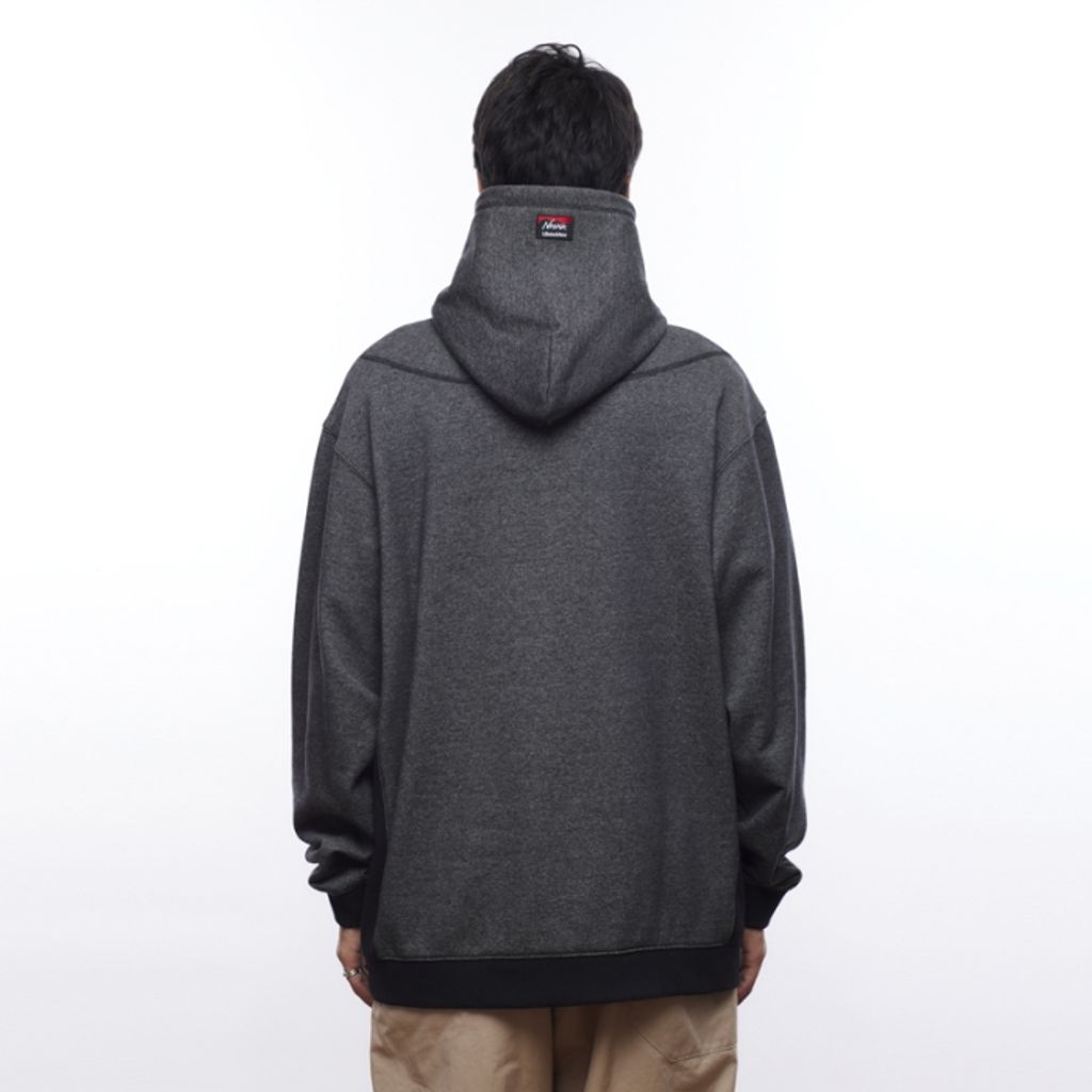NANGA X LIBERAIDERS  ECO HYBRID HOODIE