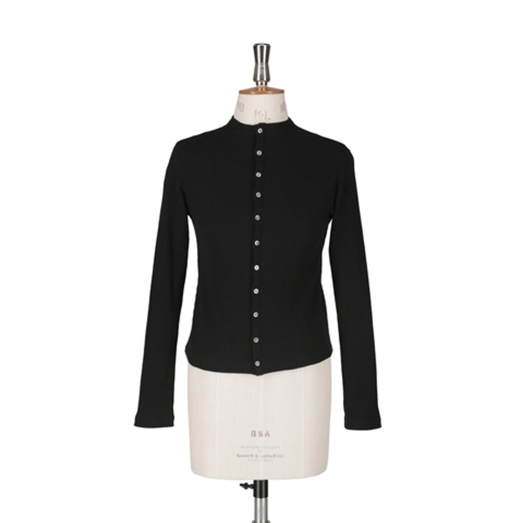 ORCIVAL OR-C0424 VRI_MOCK NECK CARDIGAN 26AW