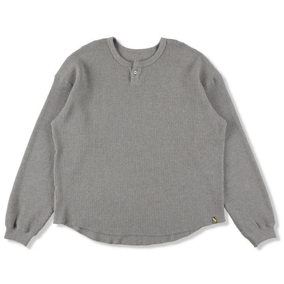 is-ness Thermal Henley Long-sleeve Shirt
