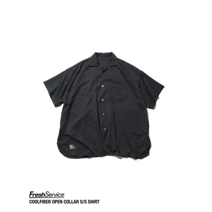 FreshService "COOLFIBER OPEN COLLAR S/S SHIRT"