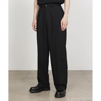 【予約販売】MARKAWARE  CLASSIC FIT DOUBLE PLEATED TROUSERS