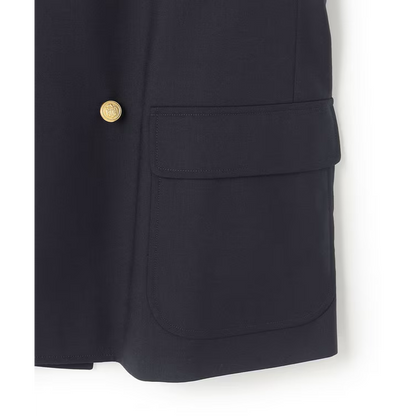 J.PRESS ORIGINALS【UNISEX】Wool Polyester Stretch Toropical 4B Blazer / Baggy-Fit