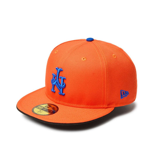 NEW ERA  59FIFTY MLB Upside Down ニューヨーク・メッツ オレンジ