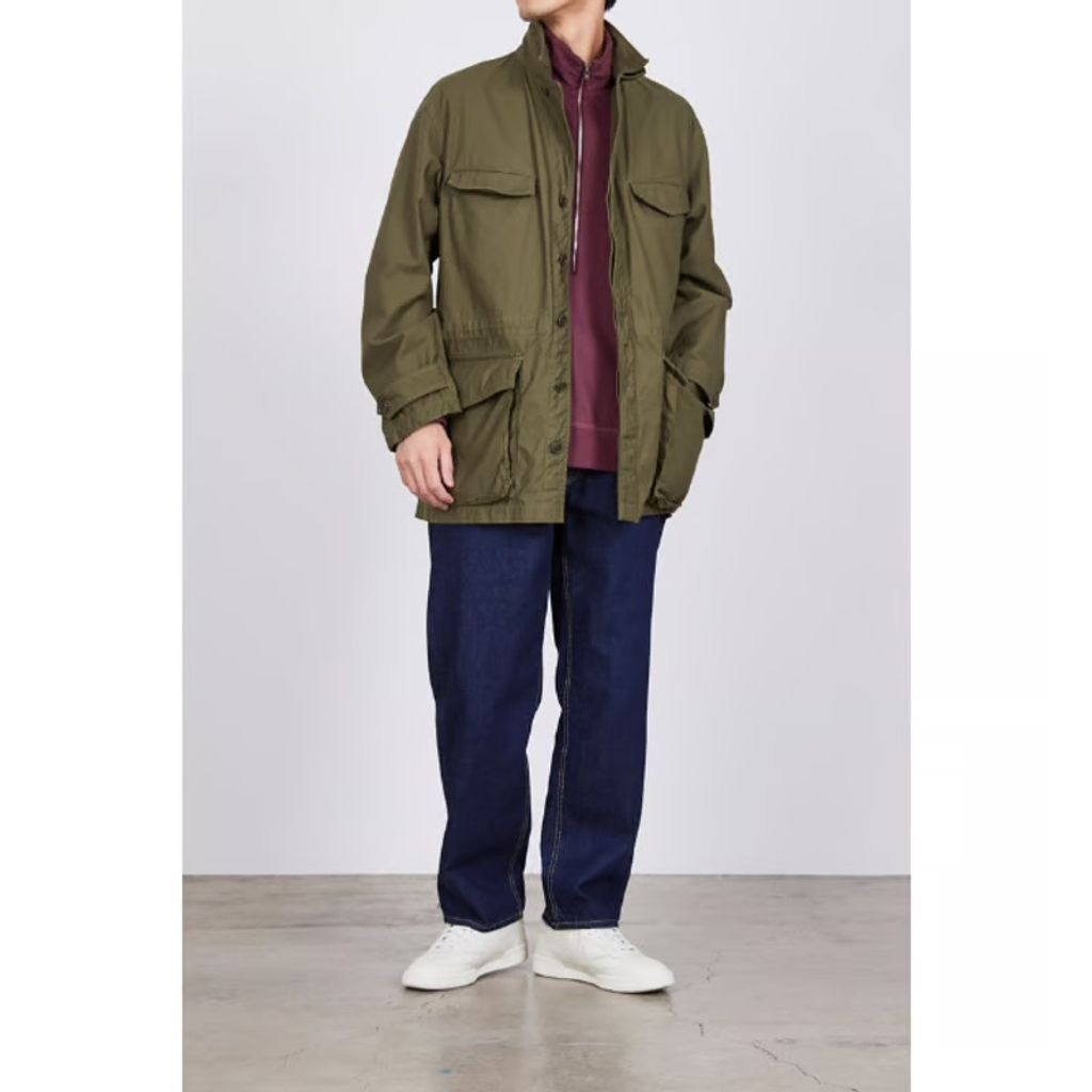 marka ORGANIC COTTON INREY HALF ZIP