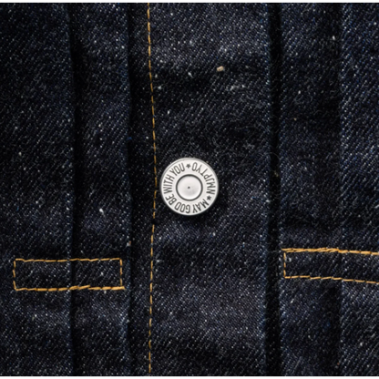 New Manual #001 T-BACK DENIM JACKET ONE-WASHED