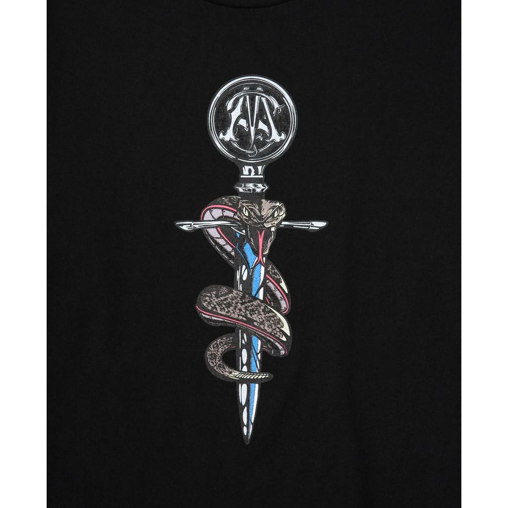 MASSES T-SHIRT L/S CROSS SNEKE