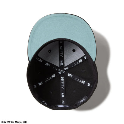 NEW ERA  59FIFTY New York Magazine ブラック × シーグラス