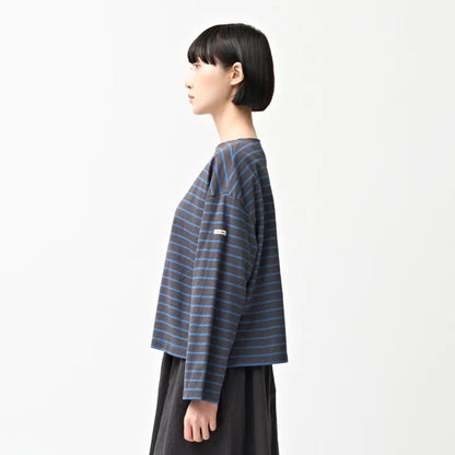 ORCIVAL OR-C0554 Women's Cotton Jersey Boat Neck Wide Sleeve Pullover 26AW