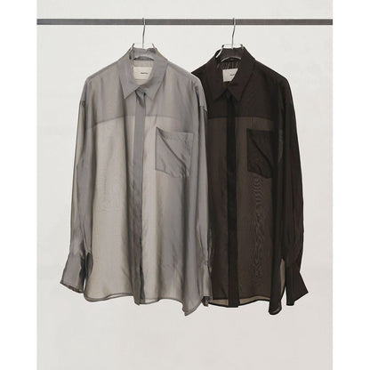 TODAYFUL Chambray Silky Shirts