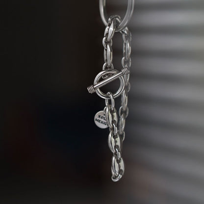 XOLO JEWELRY Caviar Link Bracelet 8mm17cm