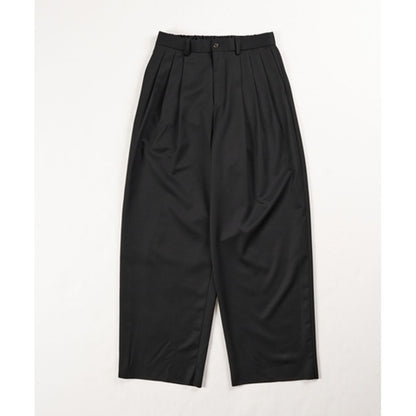 【予約販売】MARKAWARE  TRIPLE PLEATED WIDE TROUSERS