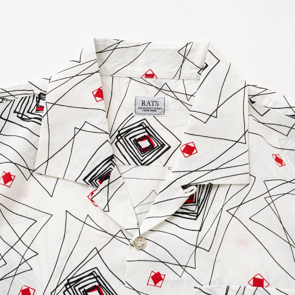 RATS GEOMETRIC S/S SHIRT
