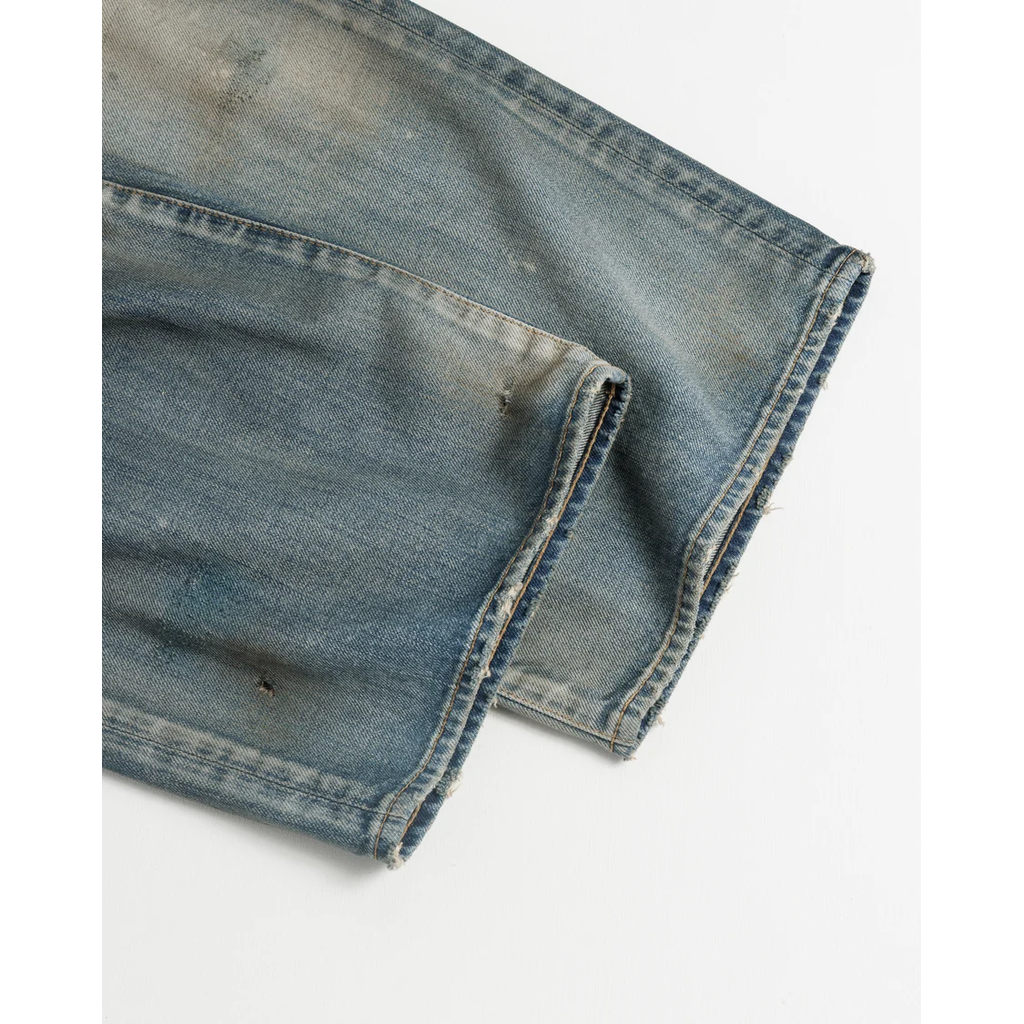 ANACHRONORM REMAKED WIDE 5P DENIM PANTS LIGHT INDIGO