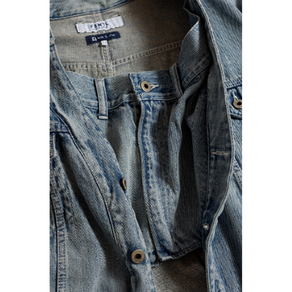 FDMTL FA26JK19U DENIM T-FORM JACKET 3YR WASH