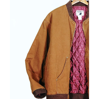 ANDFAMILYS Heavy Weight Duck Bomber Jacket