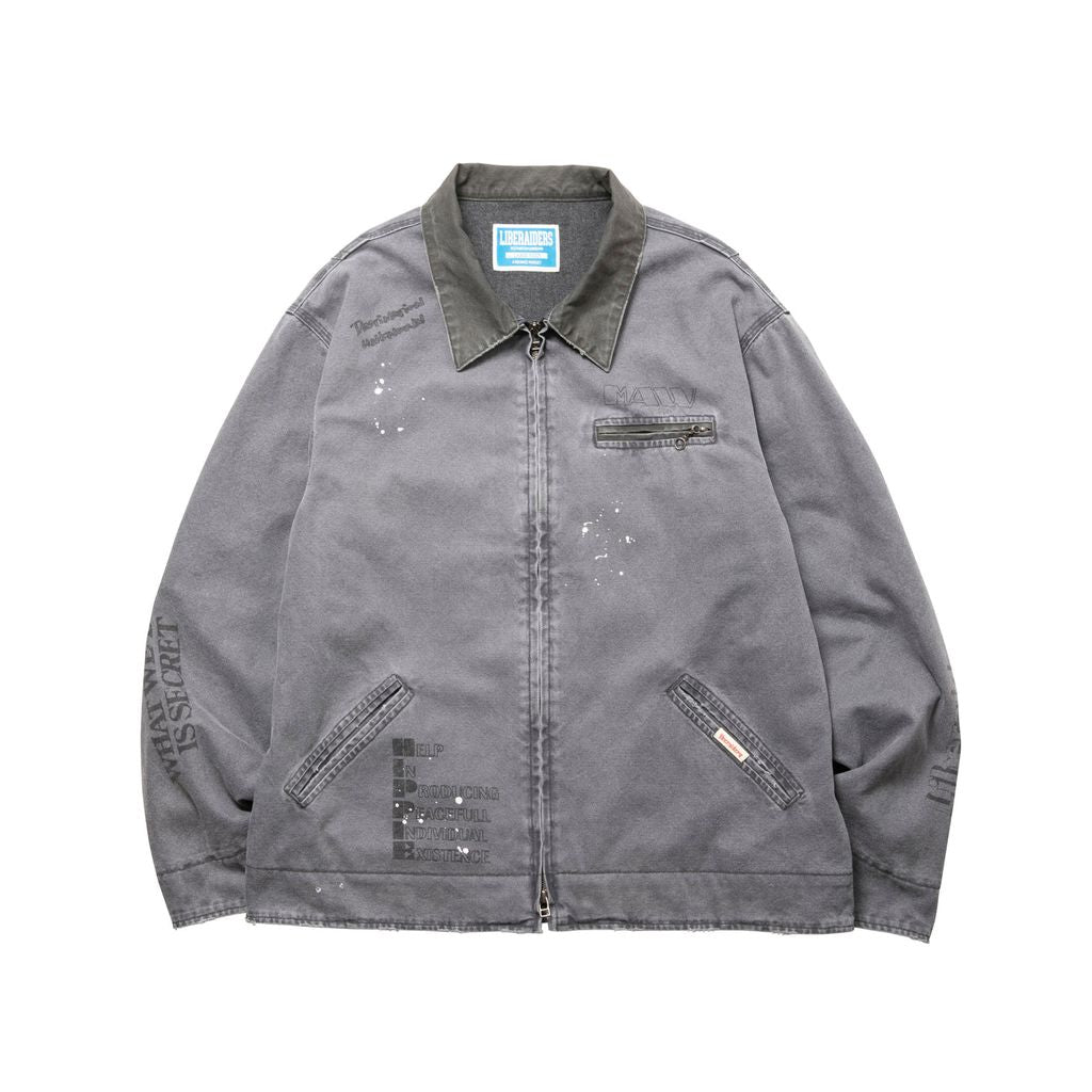 Liberaiders GARMENT DYED WORK JACKET